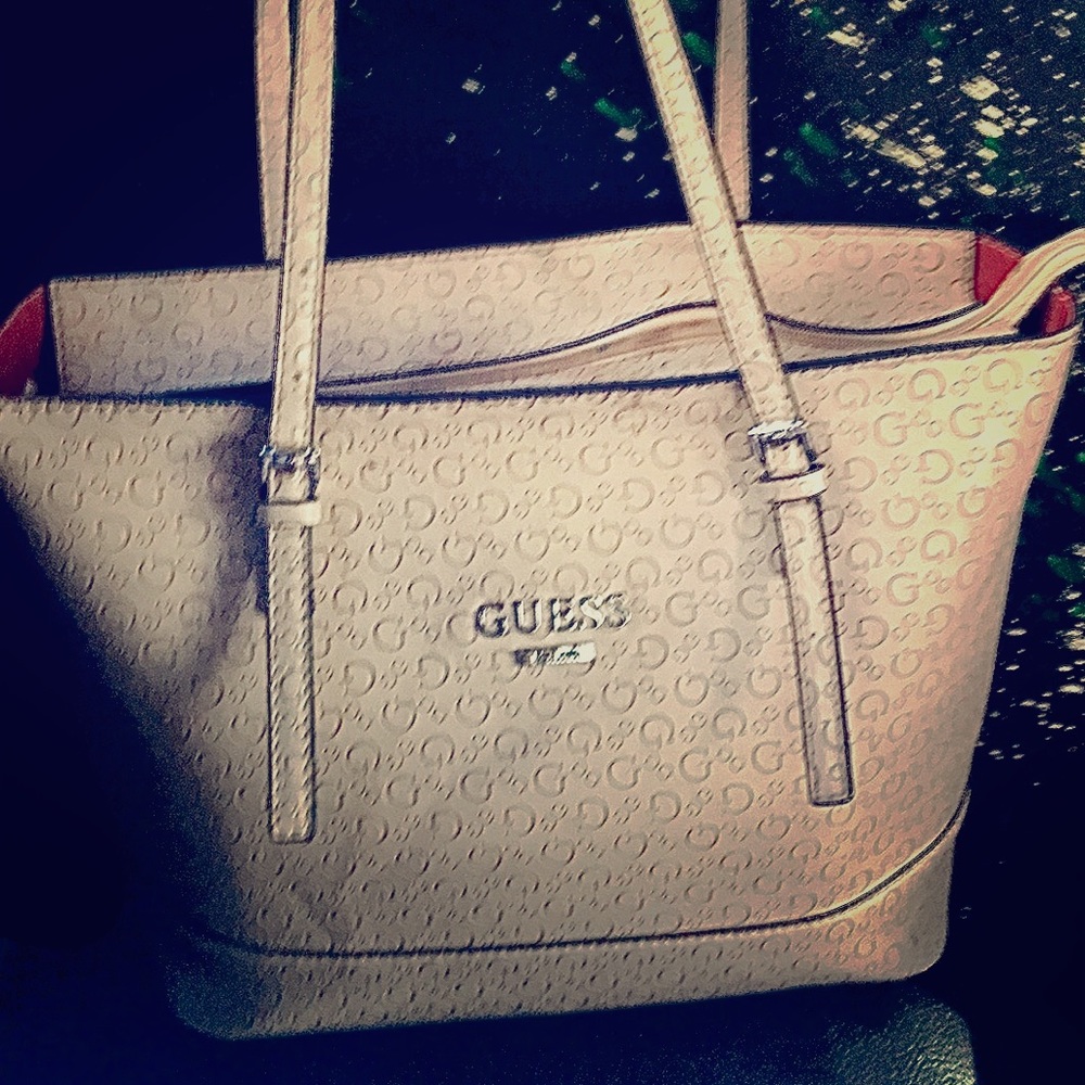 Light Pink Guess Purse